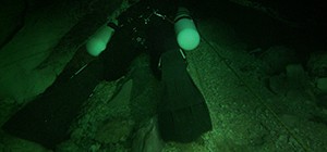 Overhead Environment Sidemount Diver